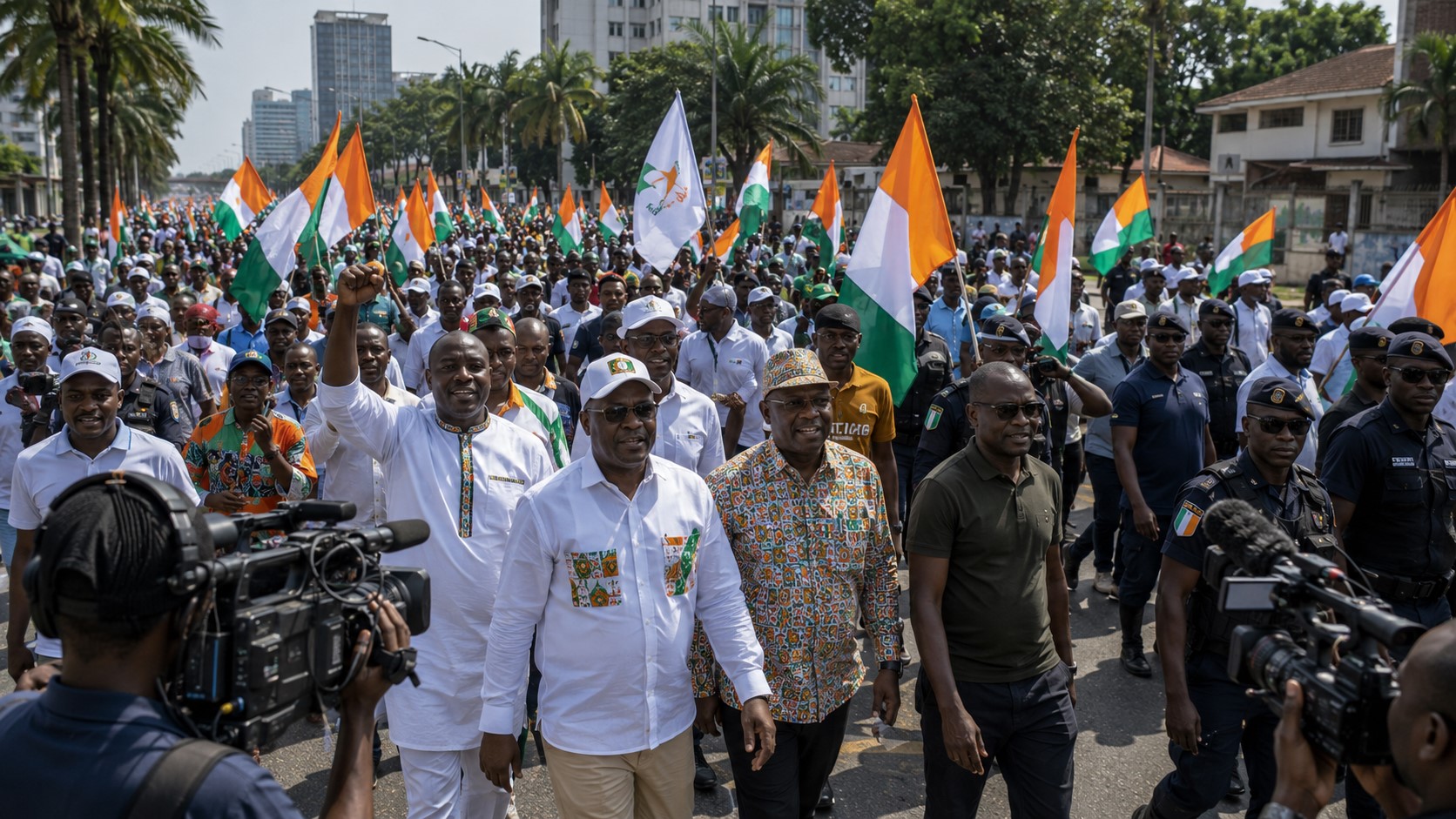 Côte d’Ivoire Opposition Steps Up Political Pressure With Fresh Protest Push in Abidjan
