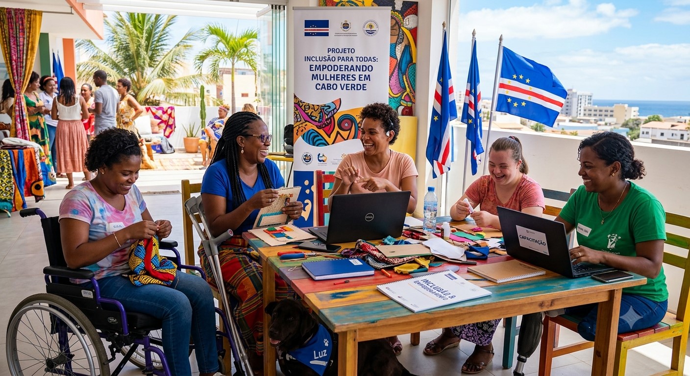 Cabo Verde Breaking News: “Mudjer sem Limiti” Project Launches to Empower 50 Women with Disabilities