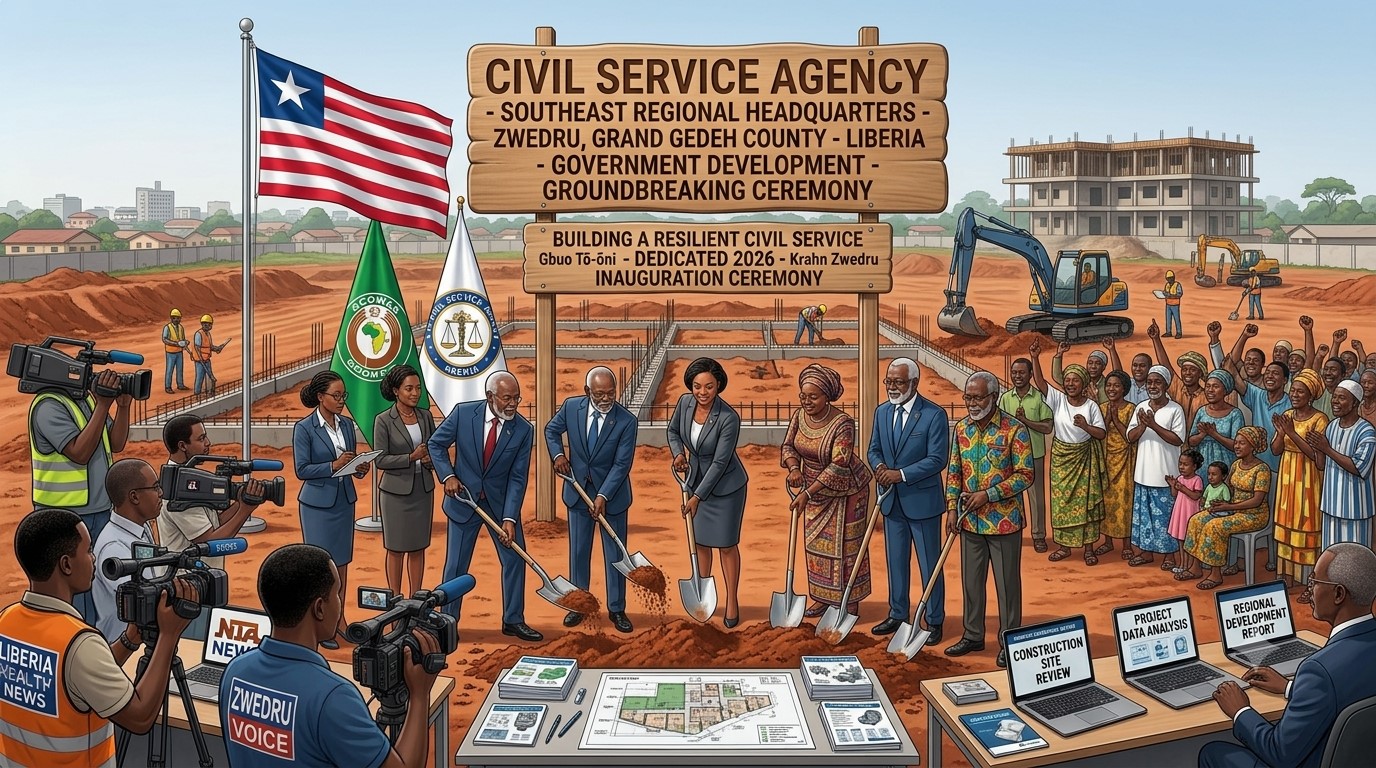 Liberia Breaks Ground in Zwedru