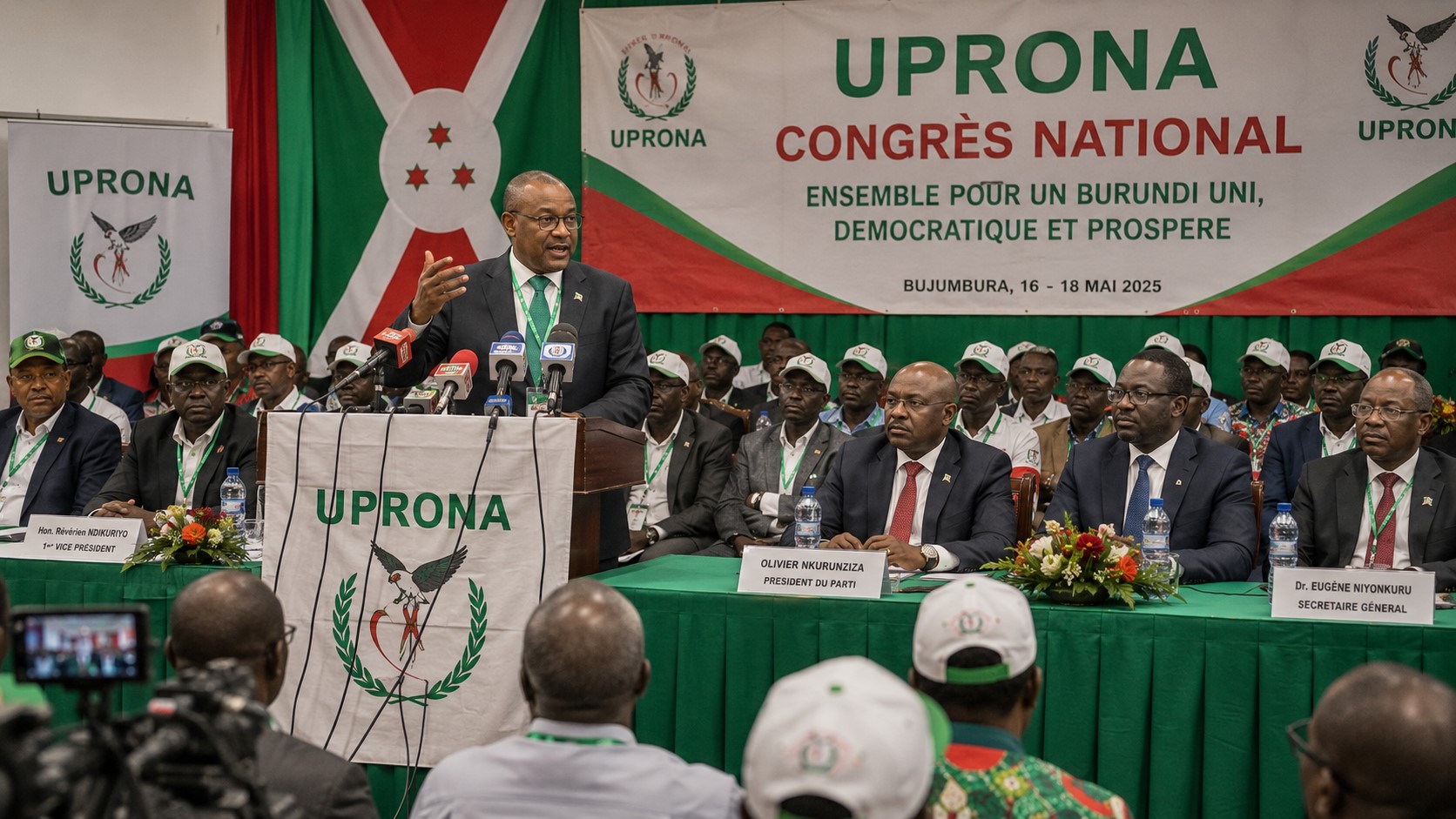 UPRONA Names Abel Gashatsi for Burundi’s 2027 Presidential Race