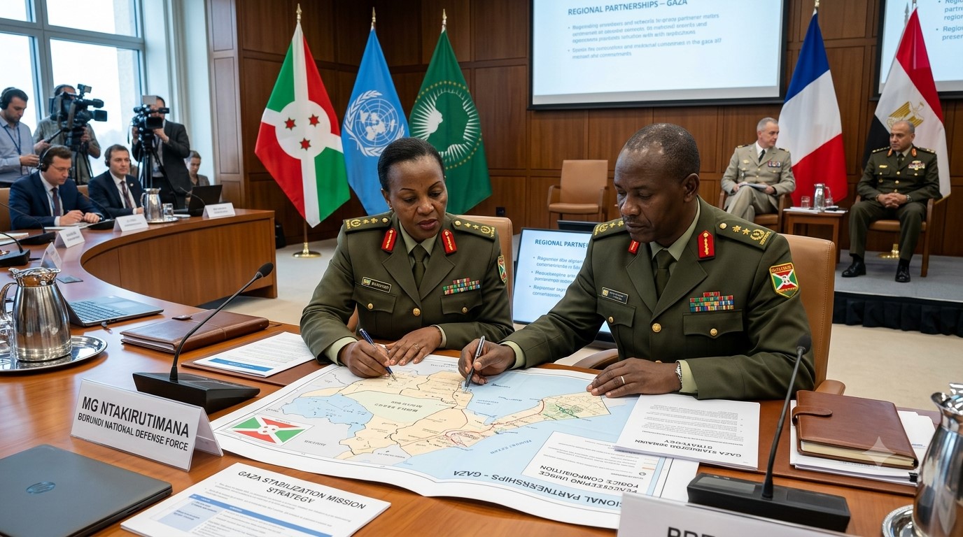 Burundi Weighs Role in Proposed Gaza Stabilization Force