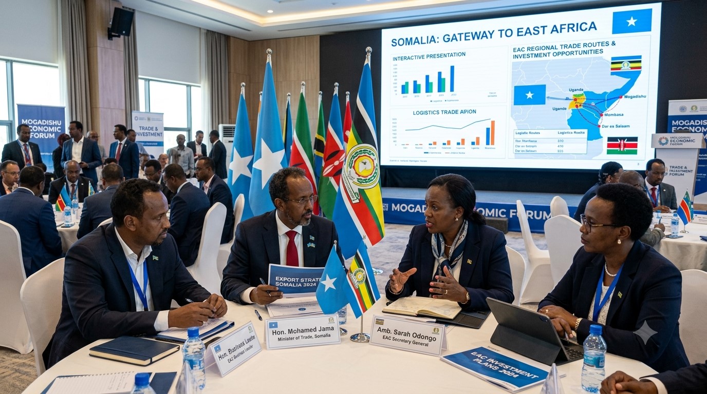 Somalia Seeks Bigger Regional Trade Gains as EAC Opens New Business Opportunities