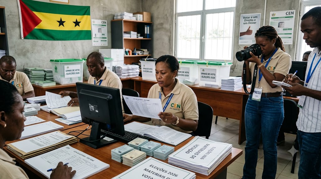 São Tomé and Príncipe Breaking News: Election Preparations Enter Final Phase With 146,510 Voters Registered