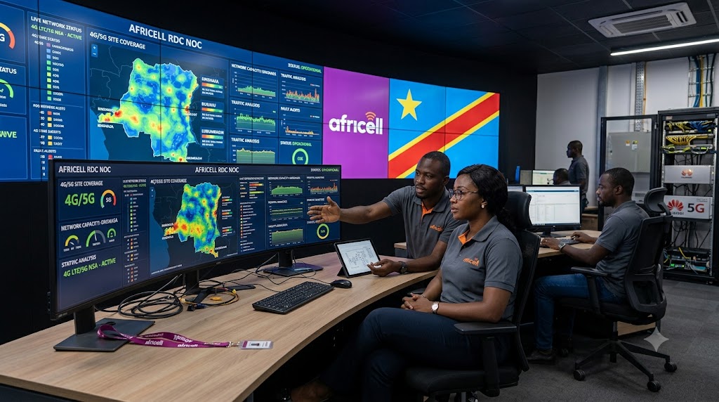 DRC Technology News: Africell Secures Nearly $100 Million U.S. Loan for Advanced Mobile Networks
