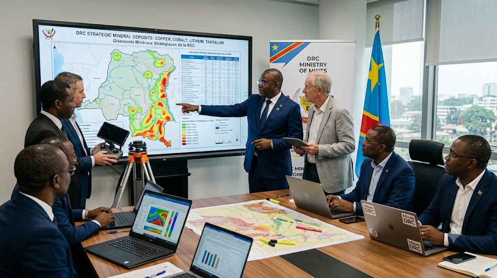 DRC Business News: Congo Tightens Control Over Critical Mineral Data in Major Mining Push