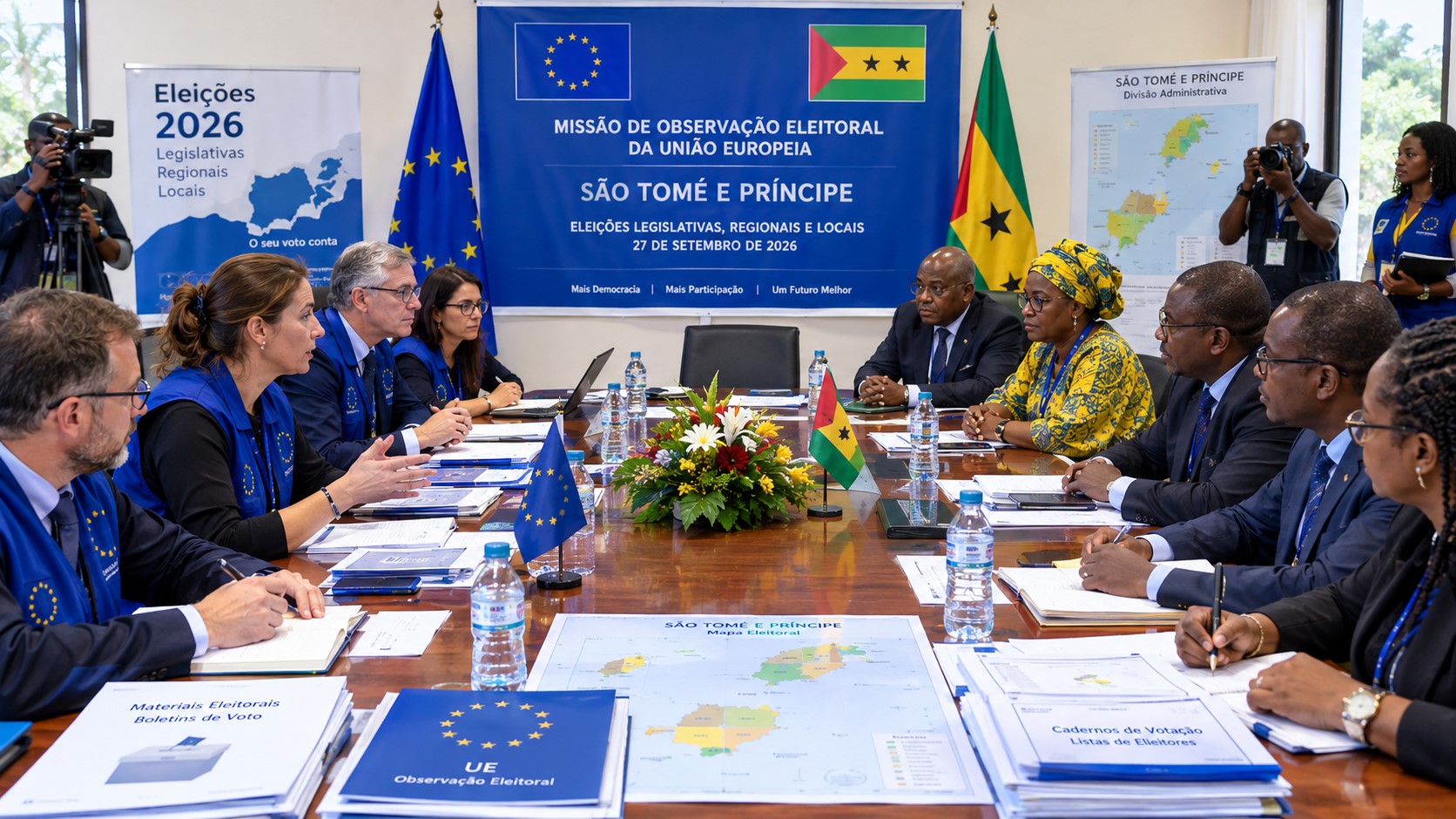 São Tomé and Príncipe Politics: EU Election Mission Steps Up Monitoring Ahead of September 27 Vote