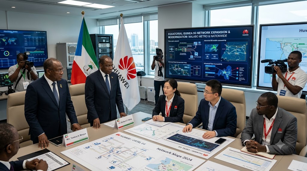 Equatorial Guinea Accelerates Telecom Upgrade With Huawei Partnership