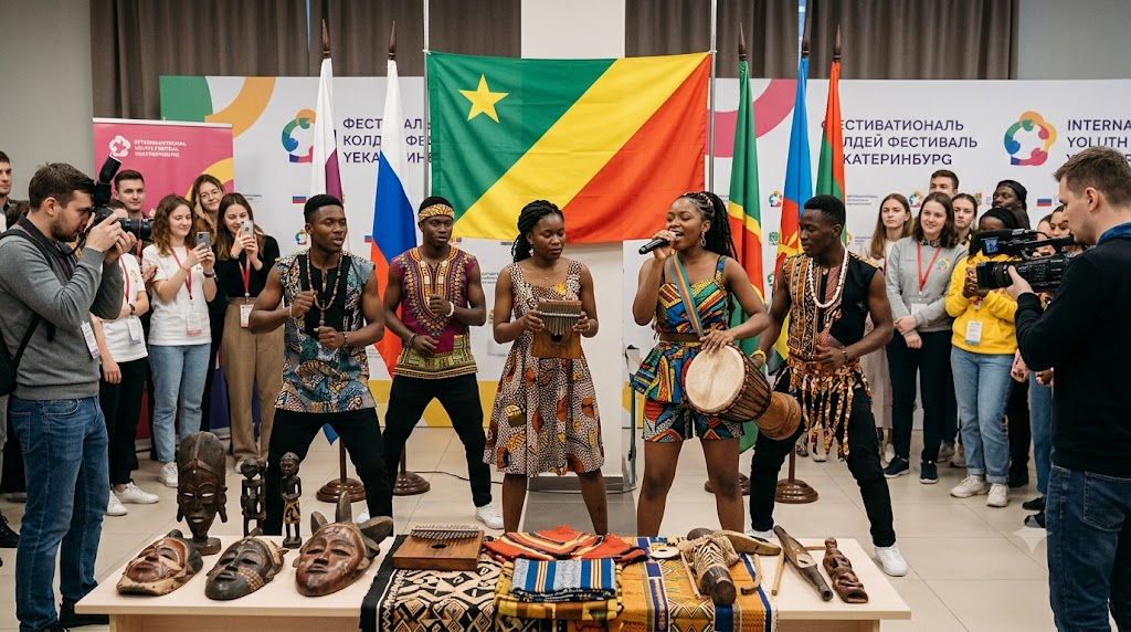 Young Congolese Creatives Take Republic of Congo Culture to International Youth Festival