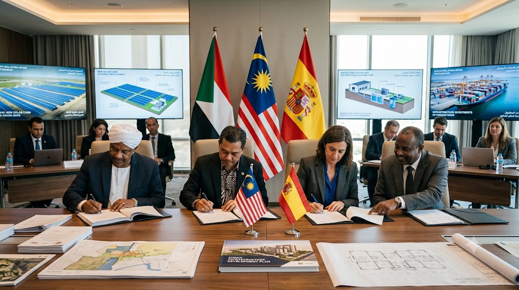 Sudan Business: Malaysia and Spain Sign New Water, Transport and Solar Deals