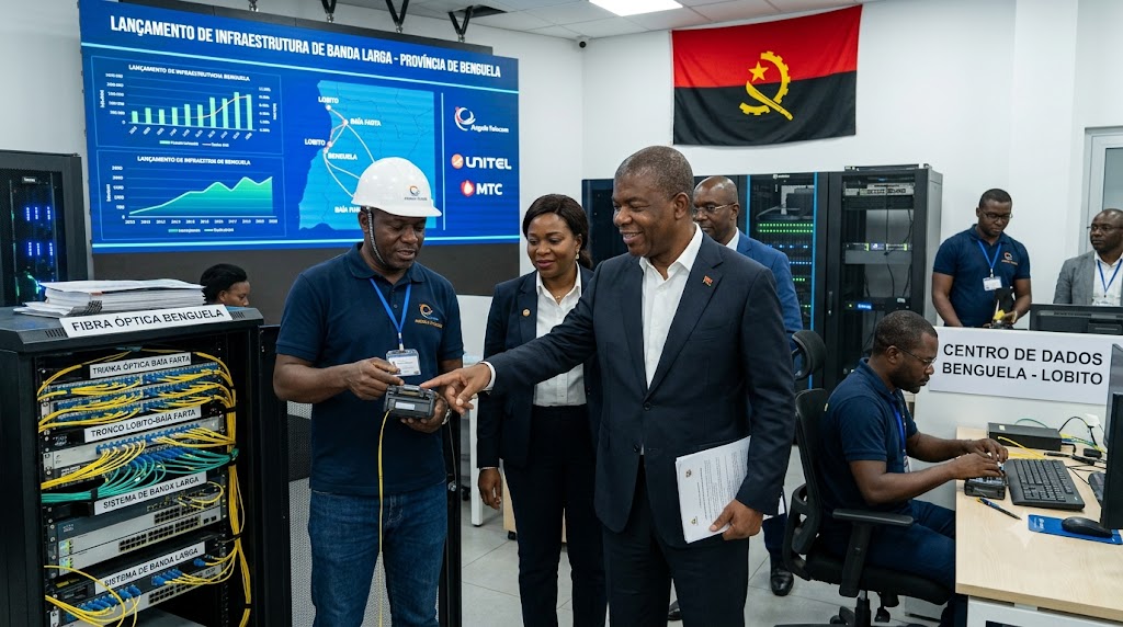 Angola Expands Digital Connectivity With New Broadband Infrastructure in Benguela