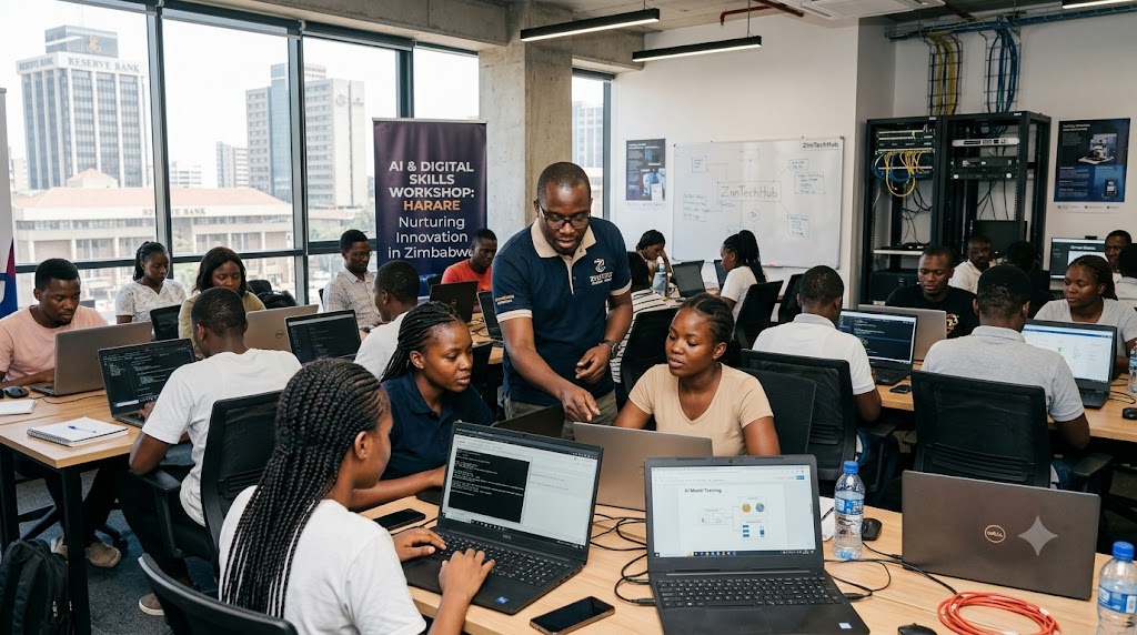 Zimbabwe Explores Google Partnership to Expand AI Skills and Digital Training