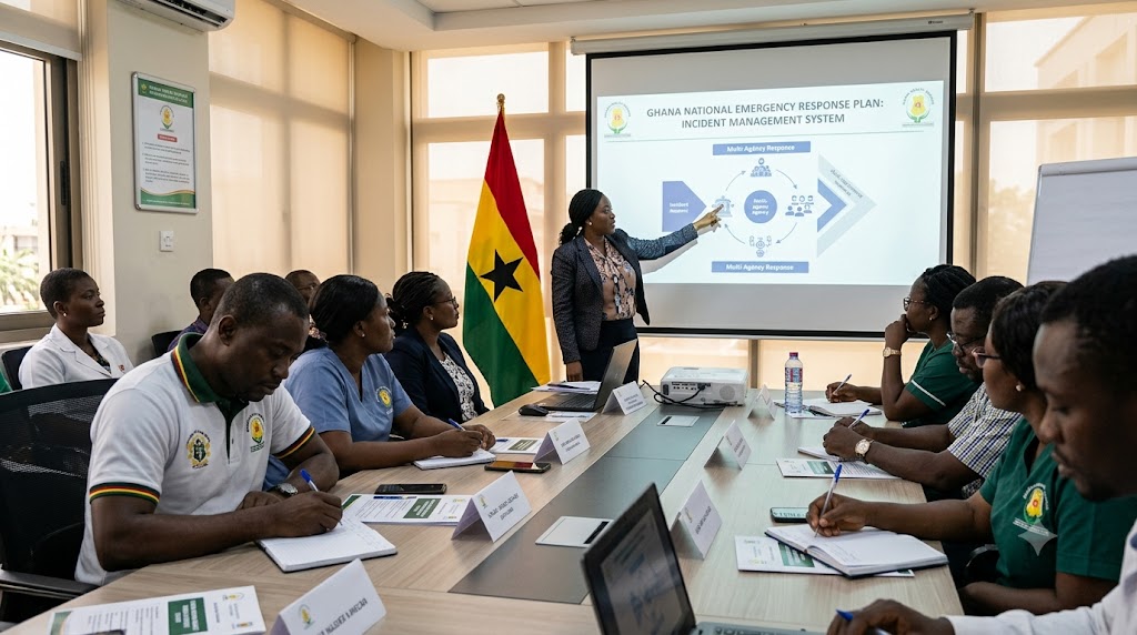 Ghana Health Service Completes Emergency Preparedness Training with Africa CDC Support