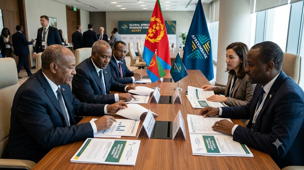 Eritrea Seeks Stronger Trade and Investment Links Through Afreximbank Talks