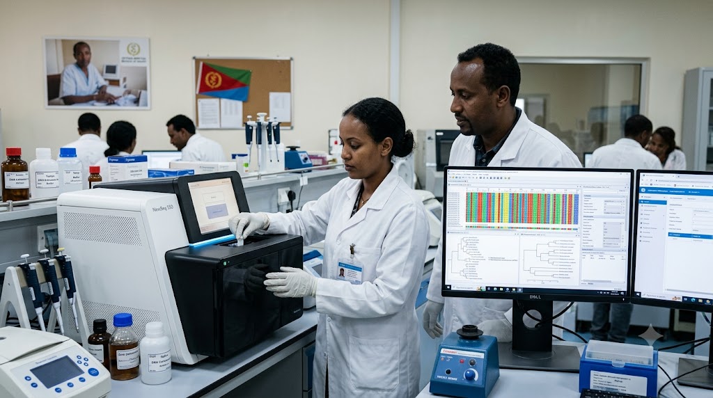 Eritrea Strengthens Disease Detection With New Genomic Sequencing Capacity