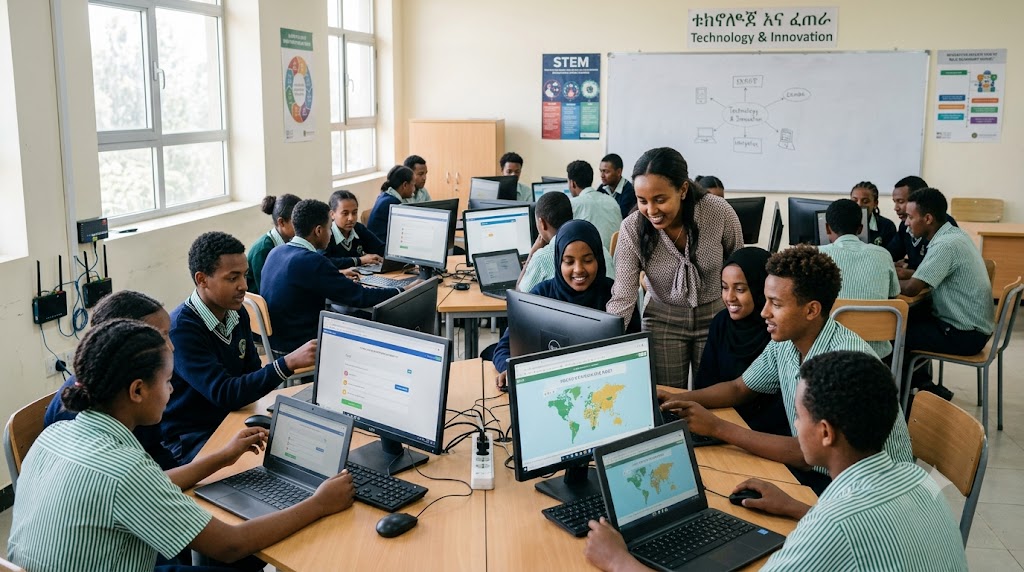 Ethiopia Completes Major Digital Education Project as Schools Expand Technology Use