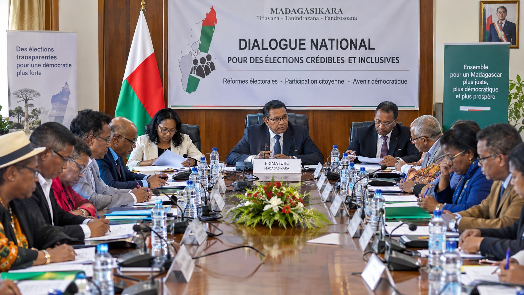 Madagascar Awaits Key Political Dialogue Findings as Election Preparations Continue