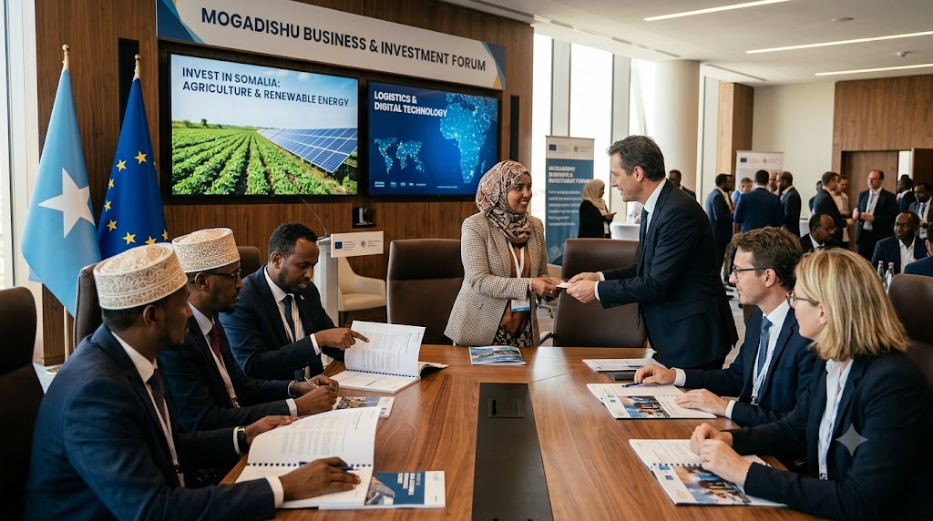 Somalia Targets European Investment as Mogadishu Business Forum Opens New Opportunities