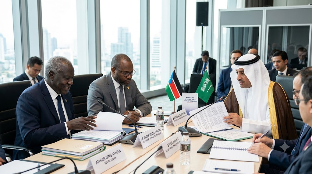 South Sudan Seeks Saudi Investment as Finance Officials Meet Development Fund Chief