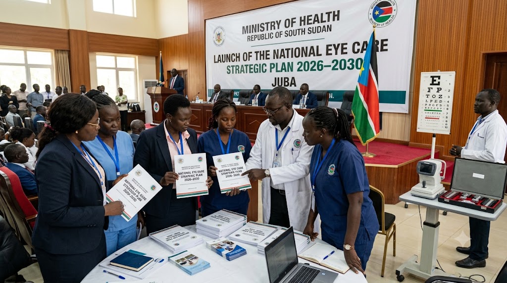 South Sudan Launches Five-Year Plan to Expand Eye Care and Prevent Blindness