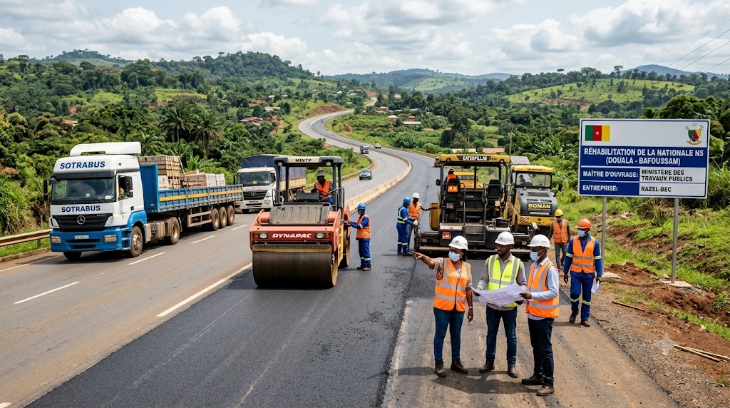 Cameroon Secures CFA139 Billion Financing Deal to Rehabilitate Douala–Bafoussam Highway