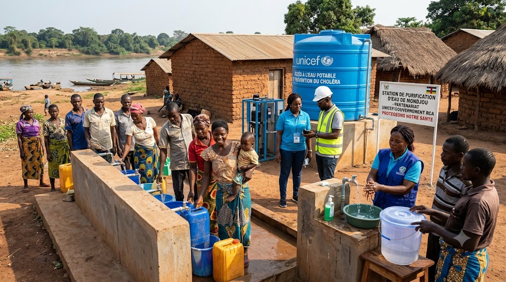 Clean Water Drive Aims to Prevent Cholera Return in CAR