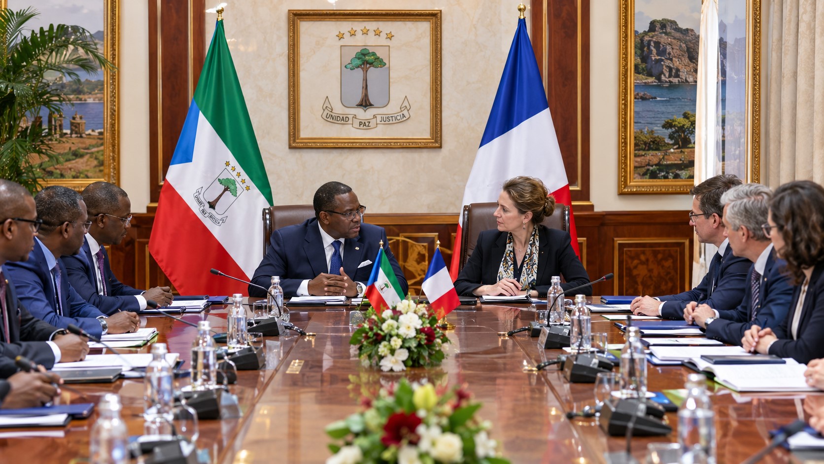 Malabo and Paris Seek Stronger Diplomatic Ties